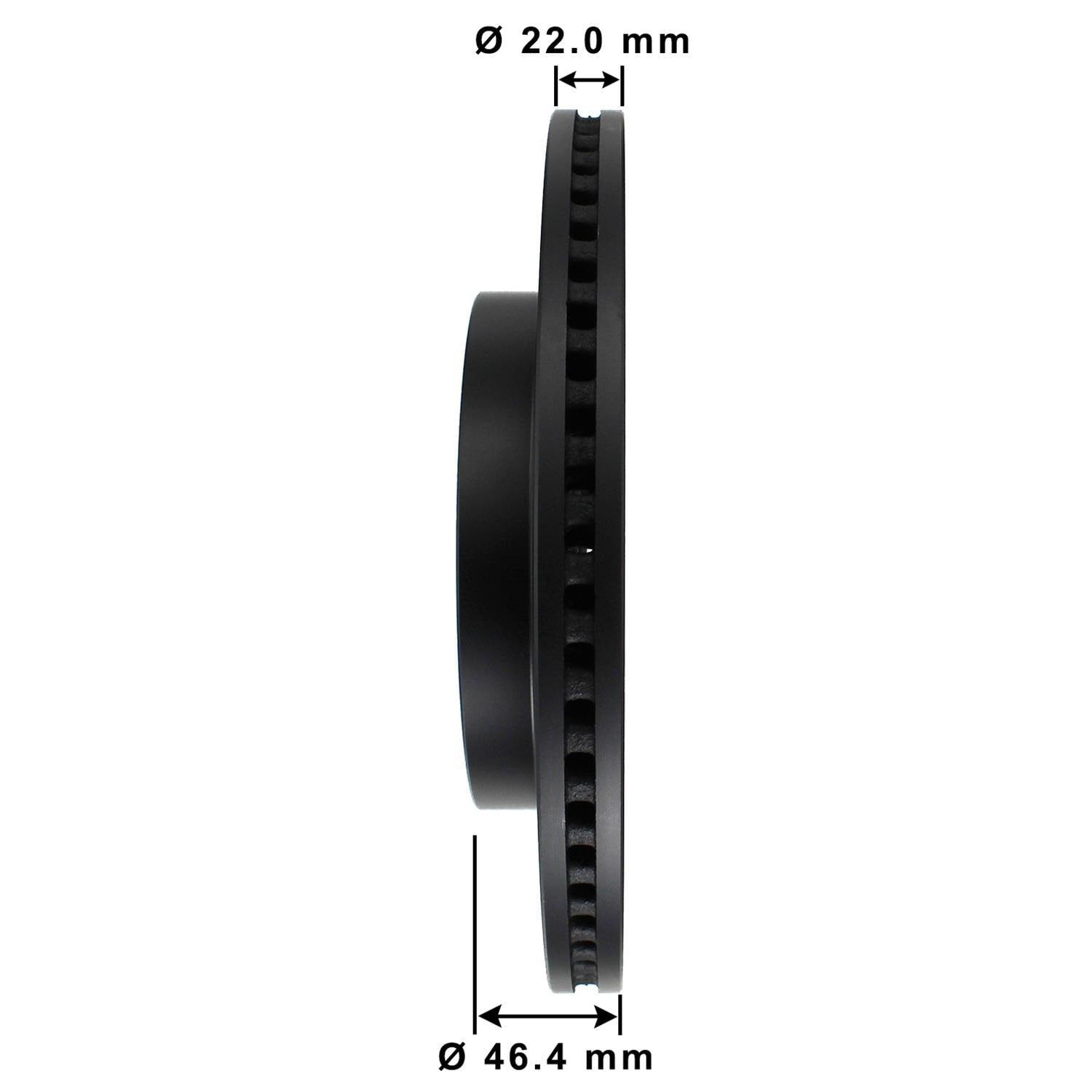 Gold Disc Brake Rotor 71951DG