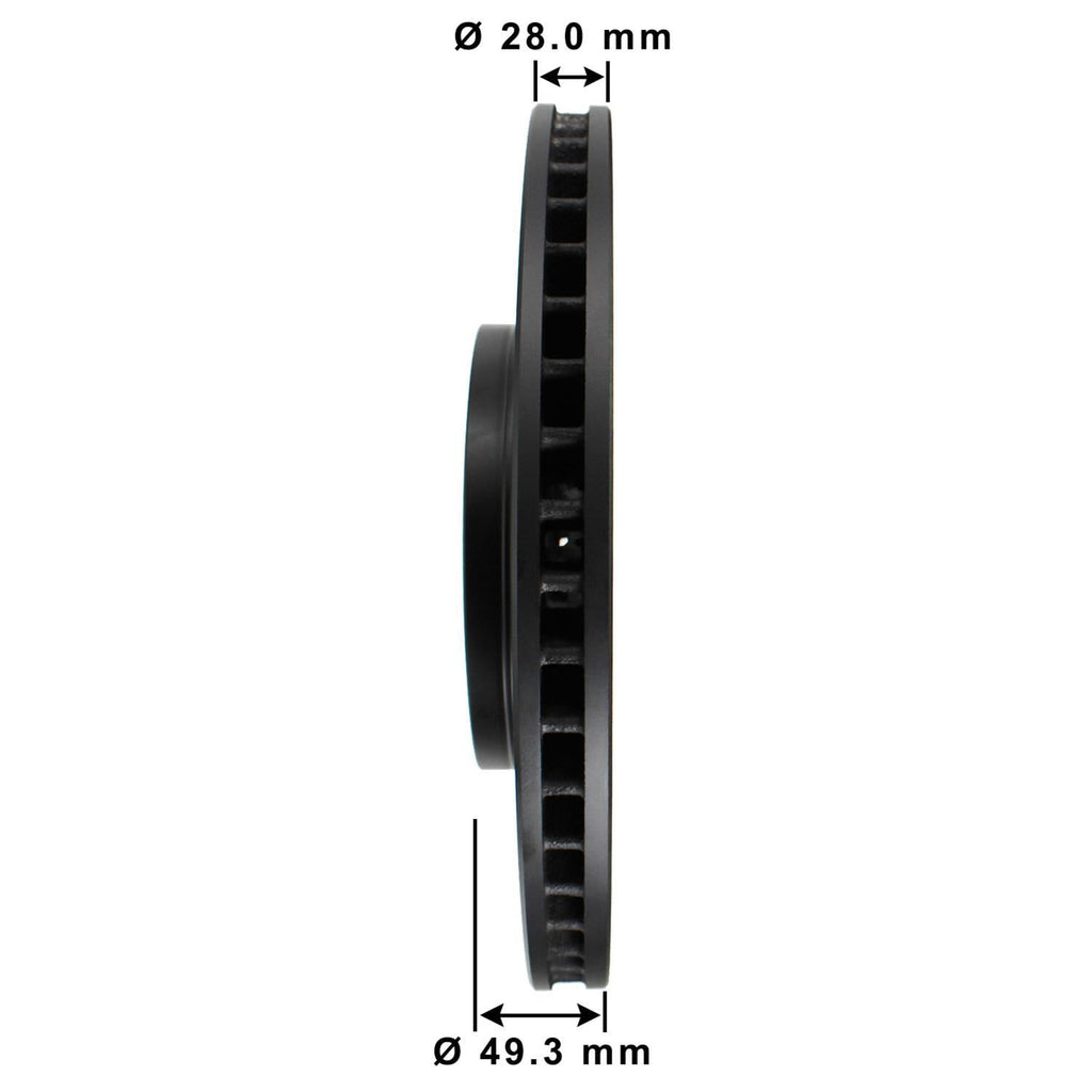 Gold Disc Brake Rotor 71954DG