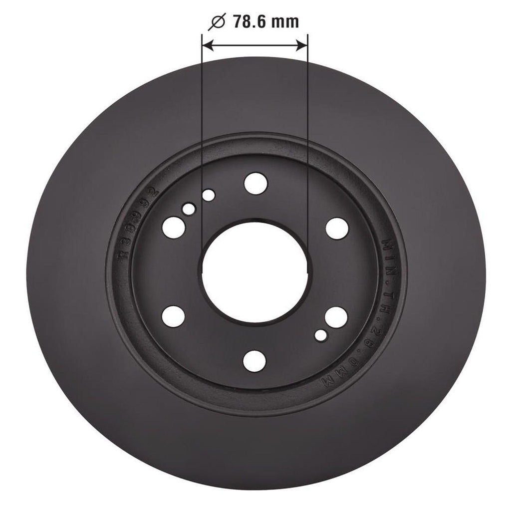 Gold Disc Brake Rotor 71962DG