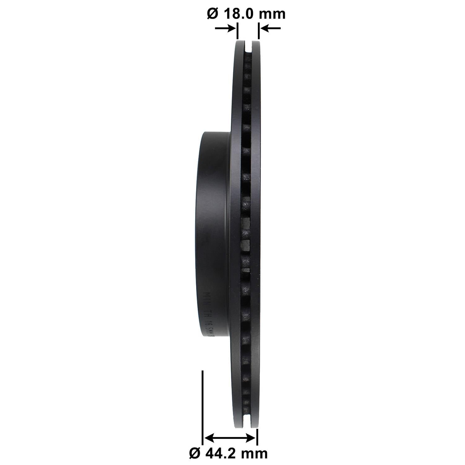 Gold Disc Brake Rotor 71962DG