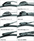 16" Bosch Automotive Clear Advantage Beam Wiper Blade - Single | All-Weather Performance