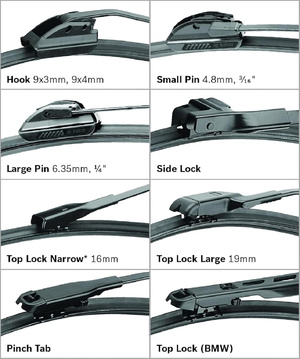 16" Bosch Automotive Clear Advantage Beam Wiper Blade - Single | All-Weather Performance