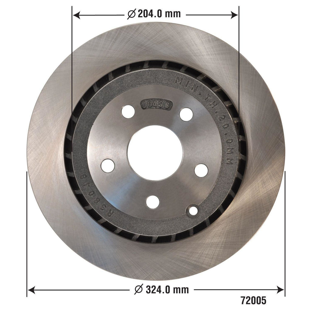 Disc Brake Rotor 72005