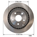 Disc Brake Rotor 72005