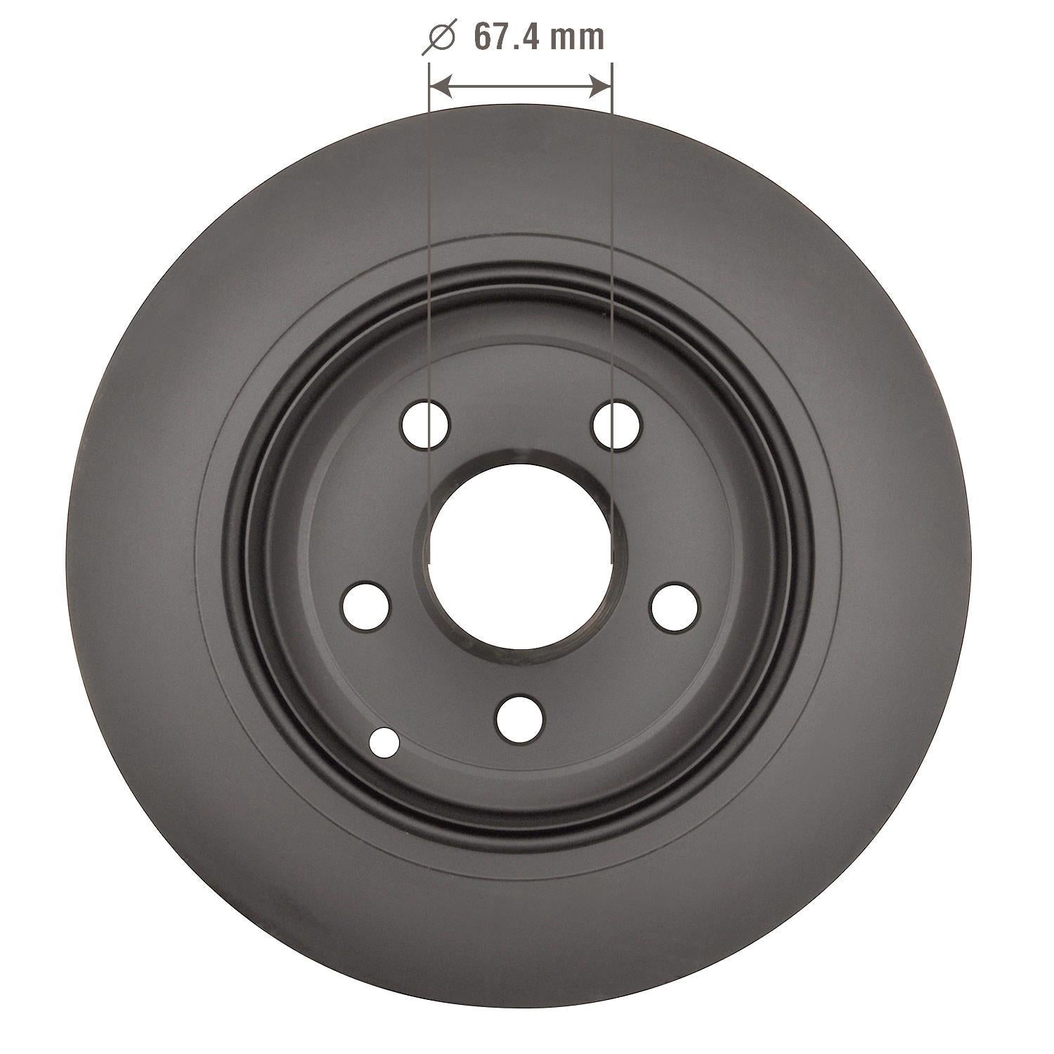 Severe Duty Disc Brake Rotor 72005SD