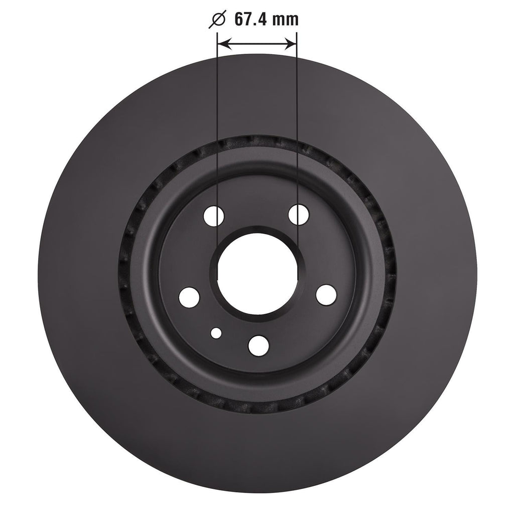 Gold Disc Brake Rotor 72007DG