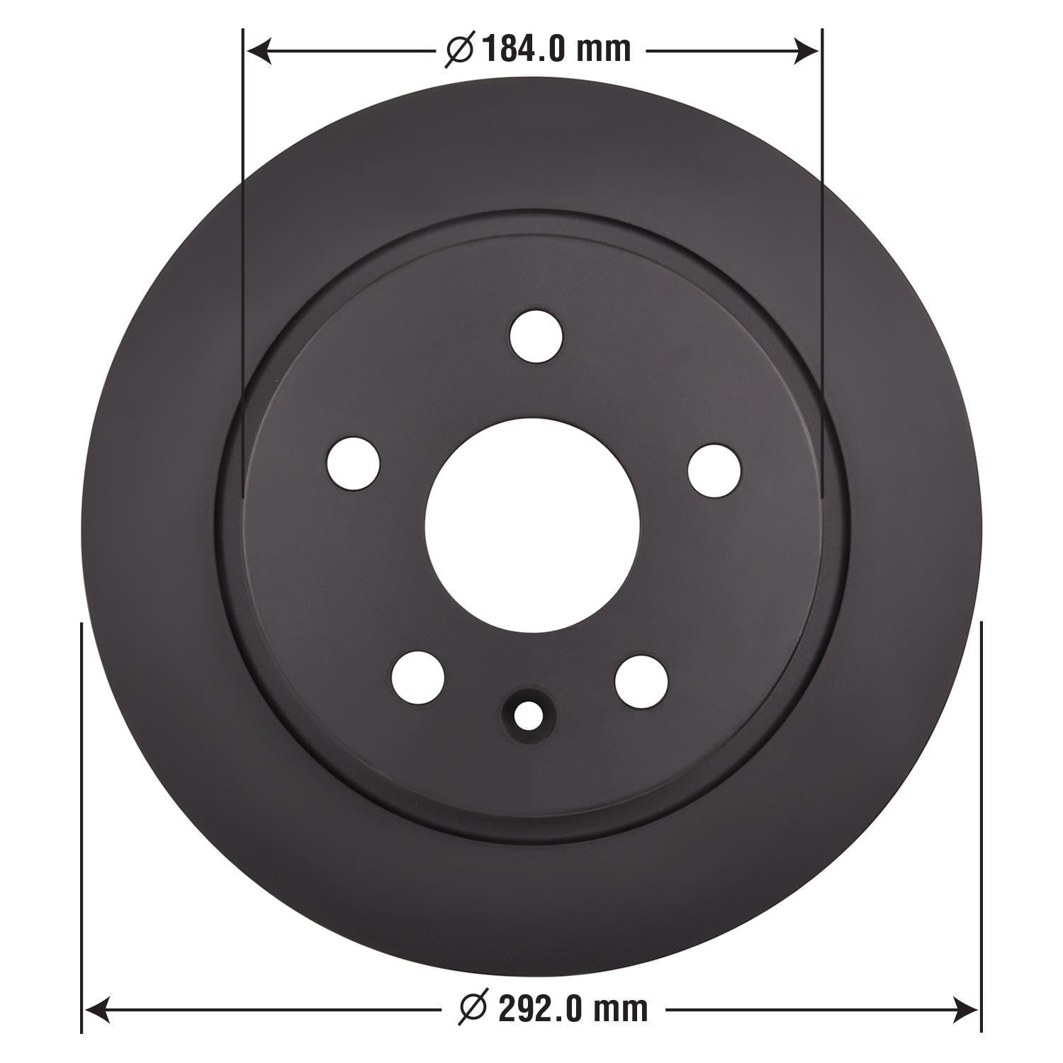 Gold Disc Brake Rotor 72013DG