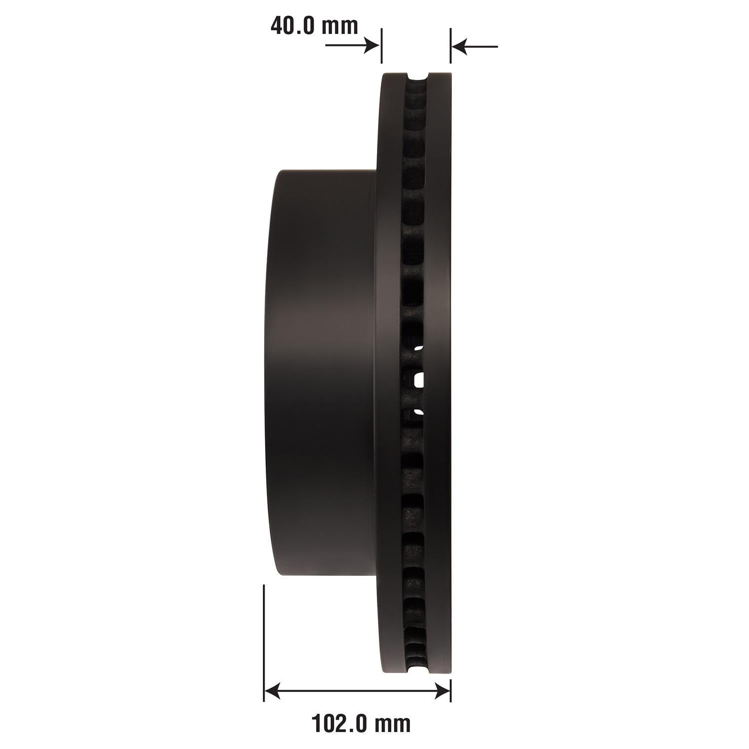 Gold Disc Brake Rotor 72020DG