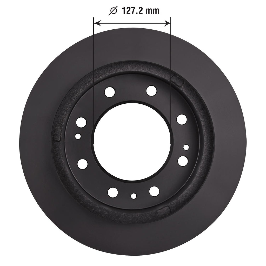 Gold Disc Brake Rotor 72020DG