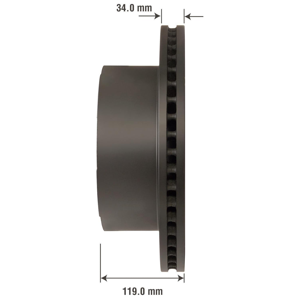 Severe Duty Disc Brake Rotor 72021SD