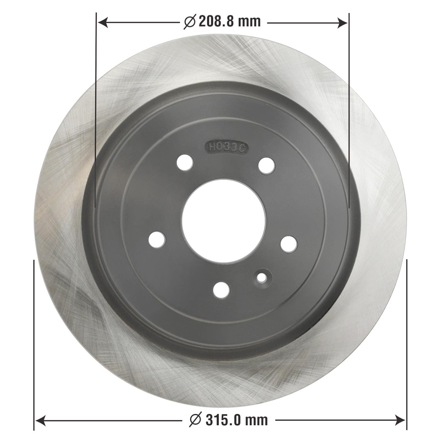 Disc Brake Rotor 72031DL