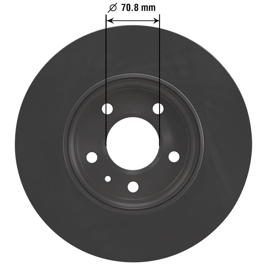 Gold Disc Brake Rotor 72032DG
