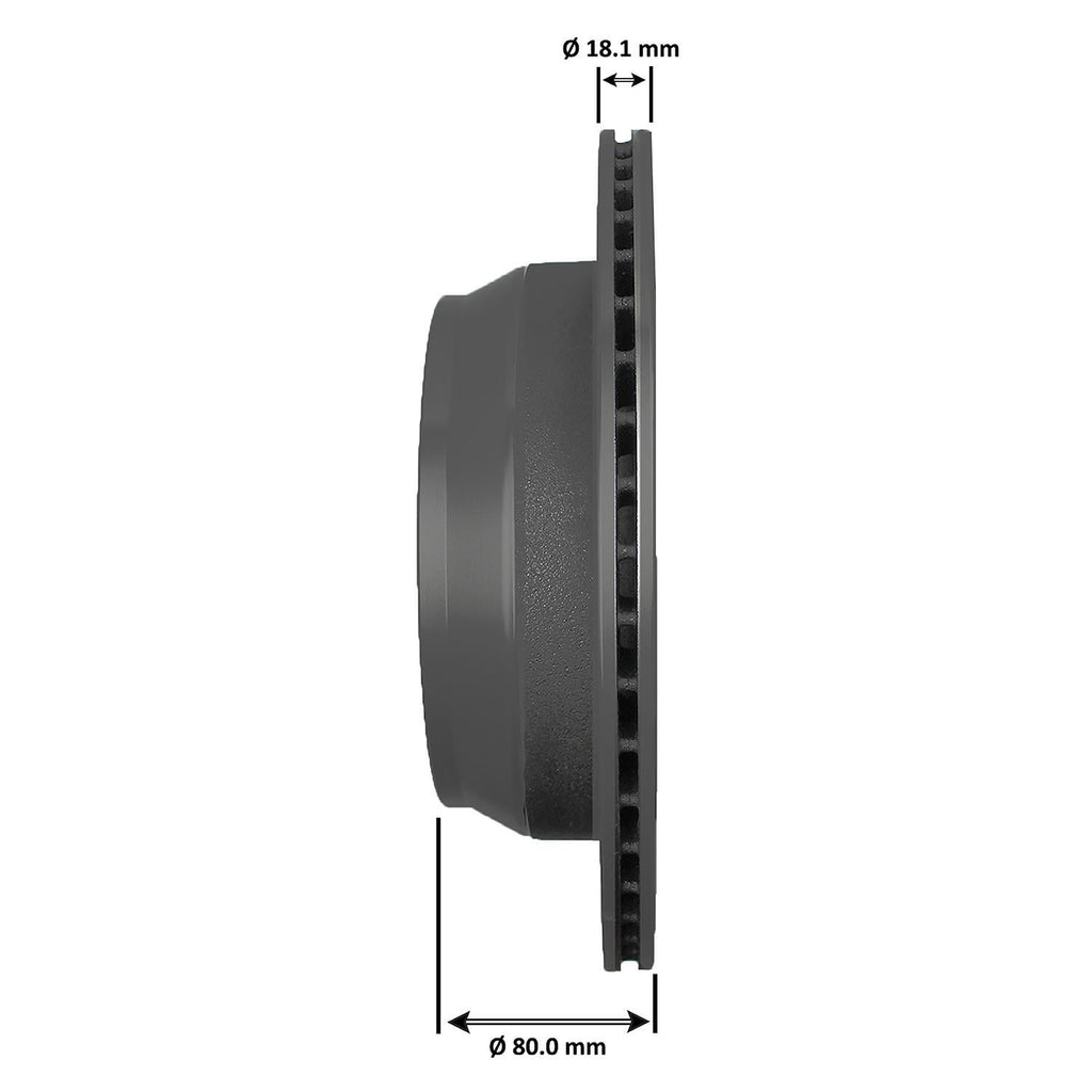 Disc Brake Rotor 72036DL