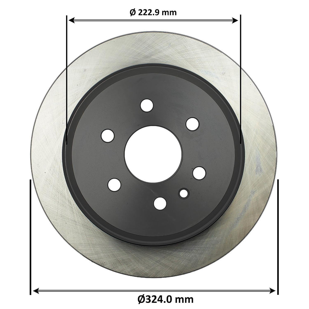 Disc Brake Rotor 72036DL