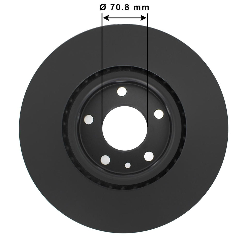 Gold Disc Brake Rotor 72039DG
