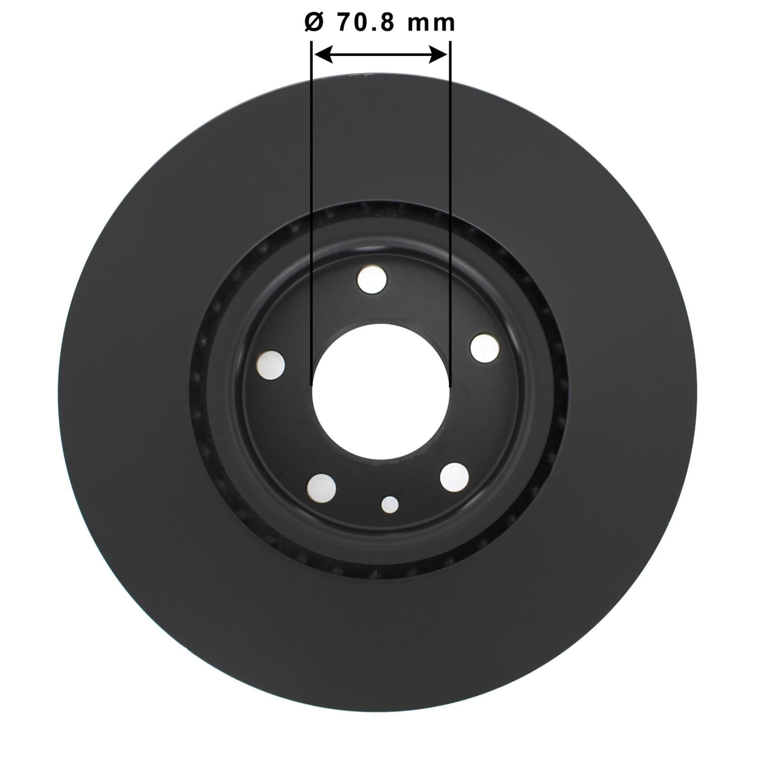 Gold Disc Brake Rotor 72039DG