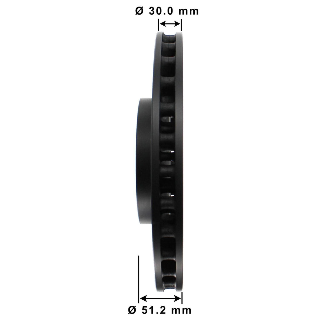 Gold Disc Brake Rotor 72039DG