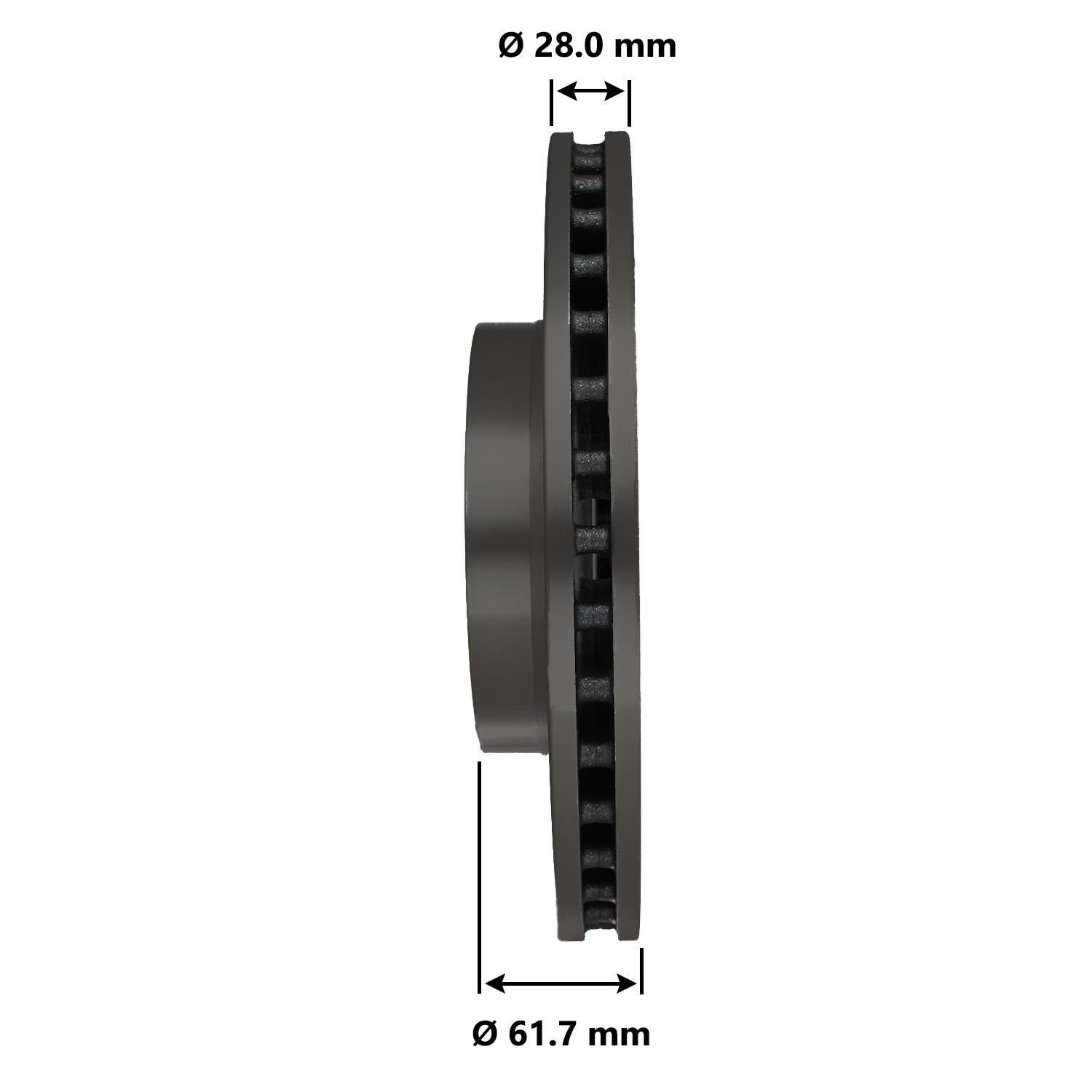 Disc Brake Rotor 72066DL