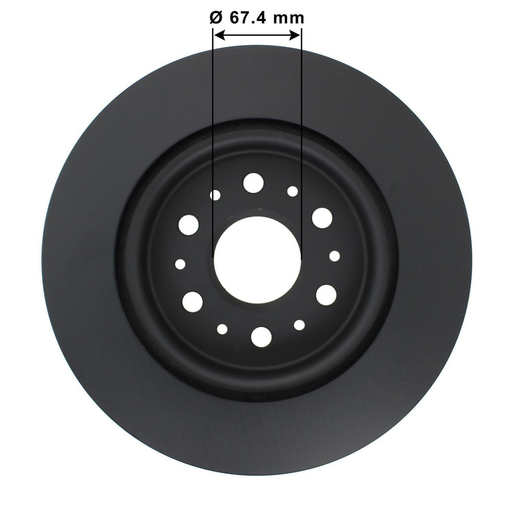 Gold Disc Brake Rotor 72077DG