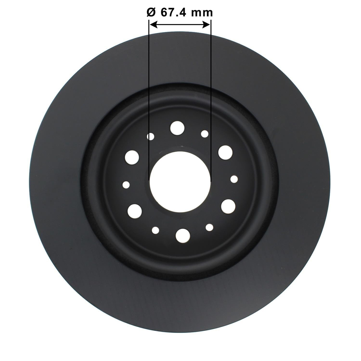 Gold Disc Brake Rotor 72077DG