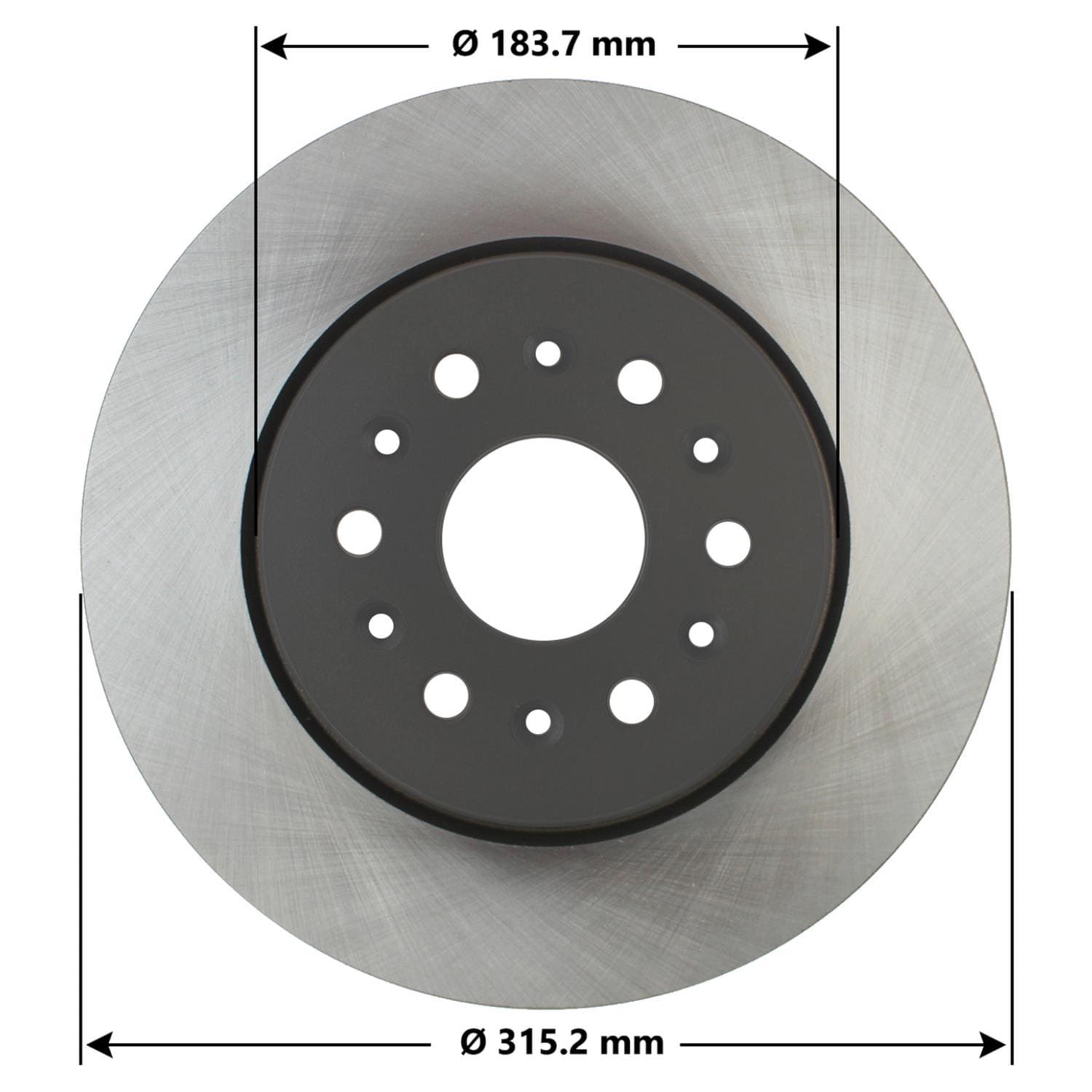 Disc Brake Rotor 72077DL