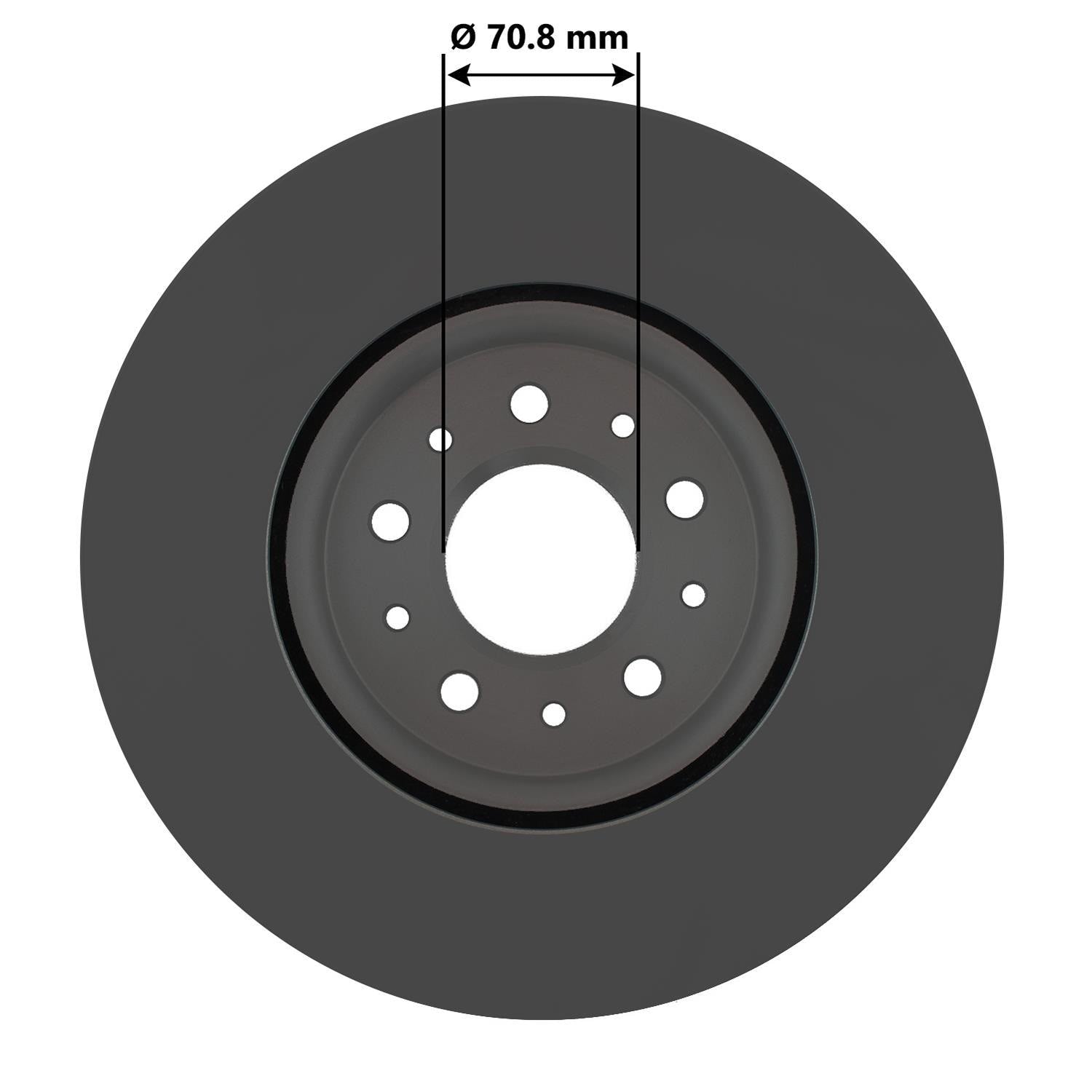 Gold Disc Brake Rotor 72078DG