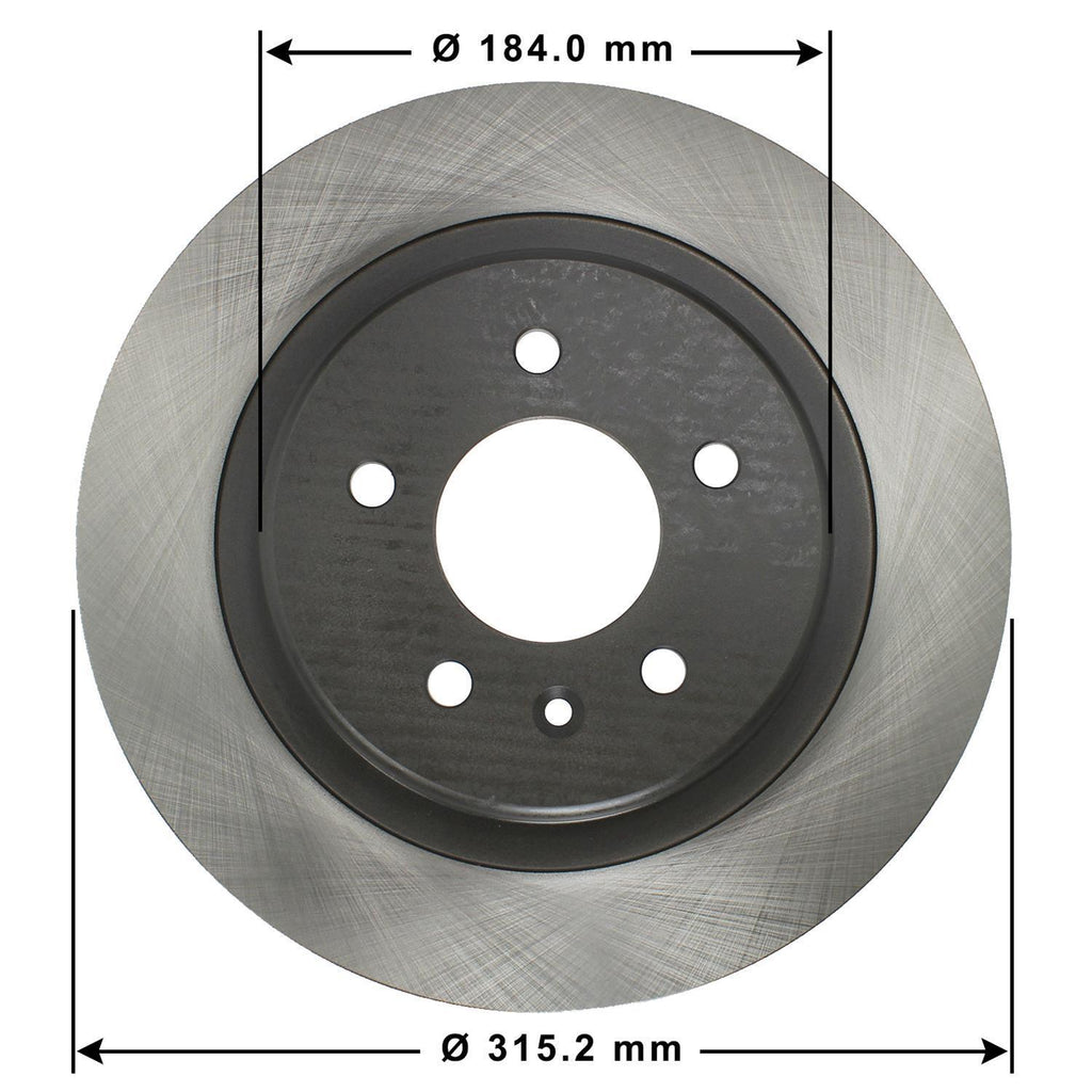 Disc Brake Rotor 72087DL