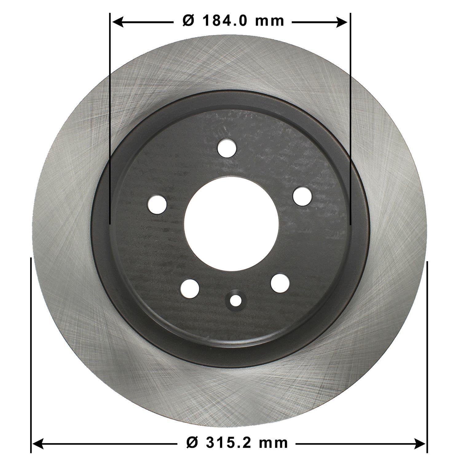 Disc Brake Rotor 72087DL