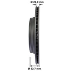 Severe Duty Brake Rotor 72100SD