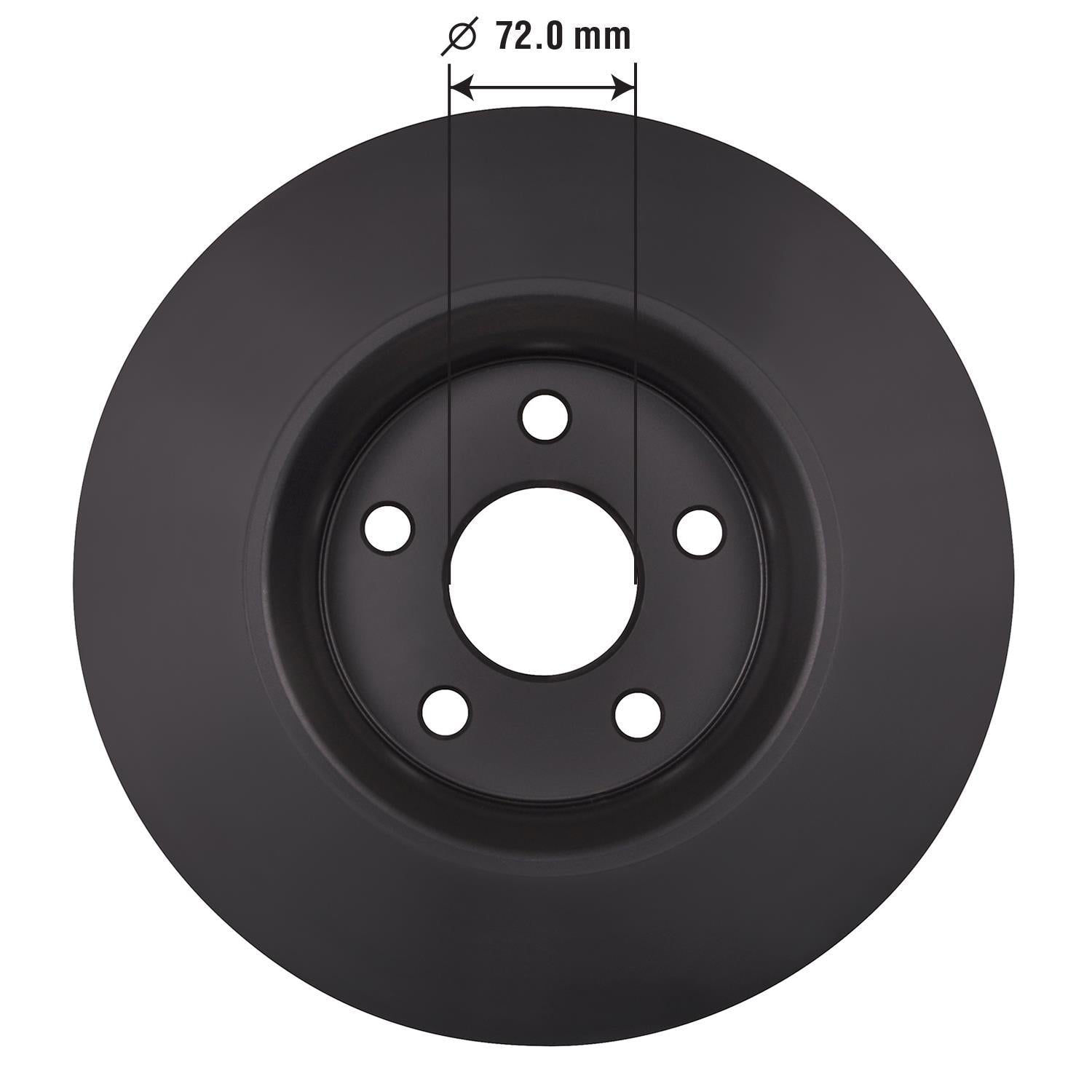 Gold Disc Brake Rotor 72112DG