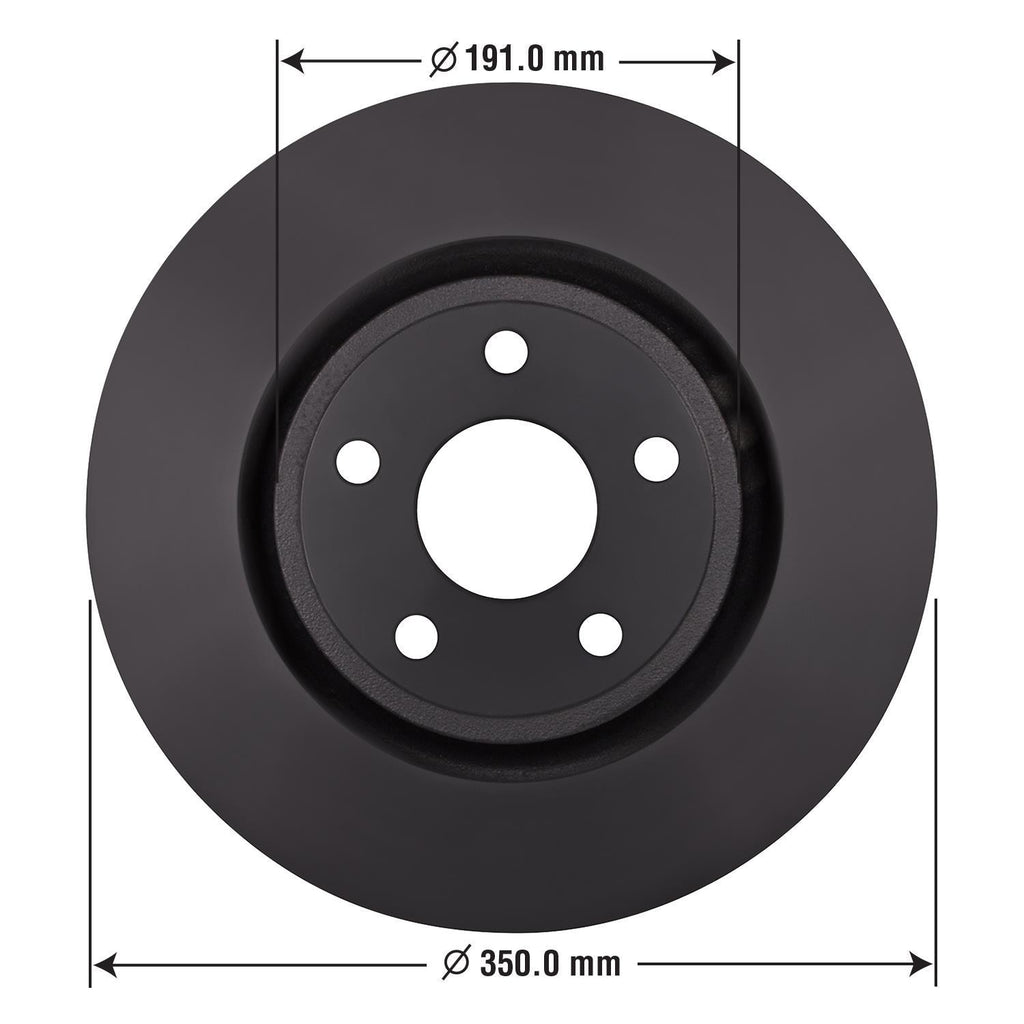 Gold Disc Brake Rotor 72112DG