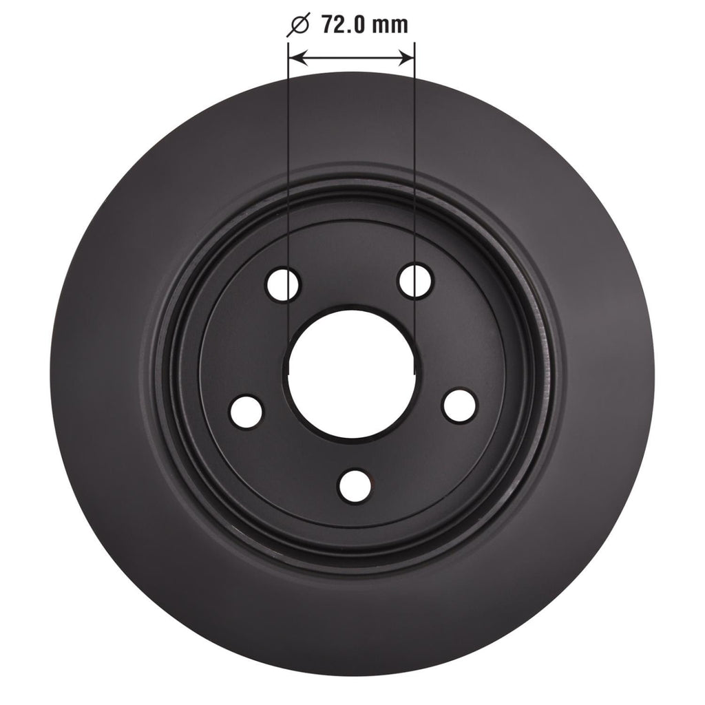 Gold Disc Brake Rotor 72113DG