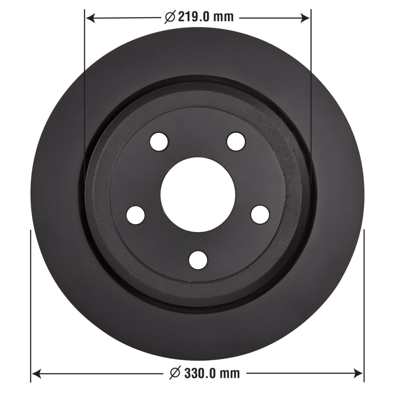 Gold Disc Brake Rotor 72113DG