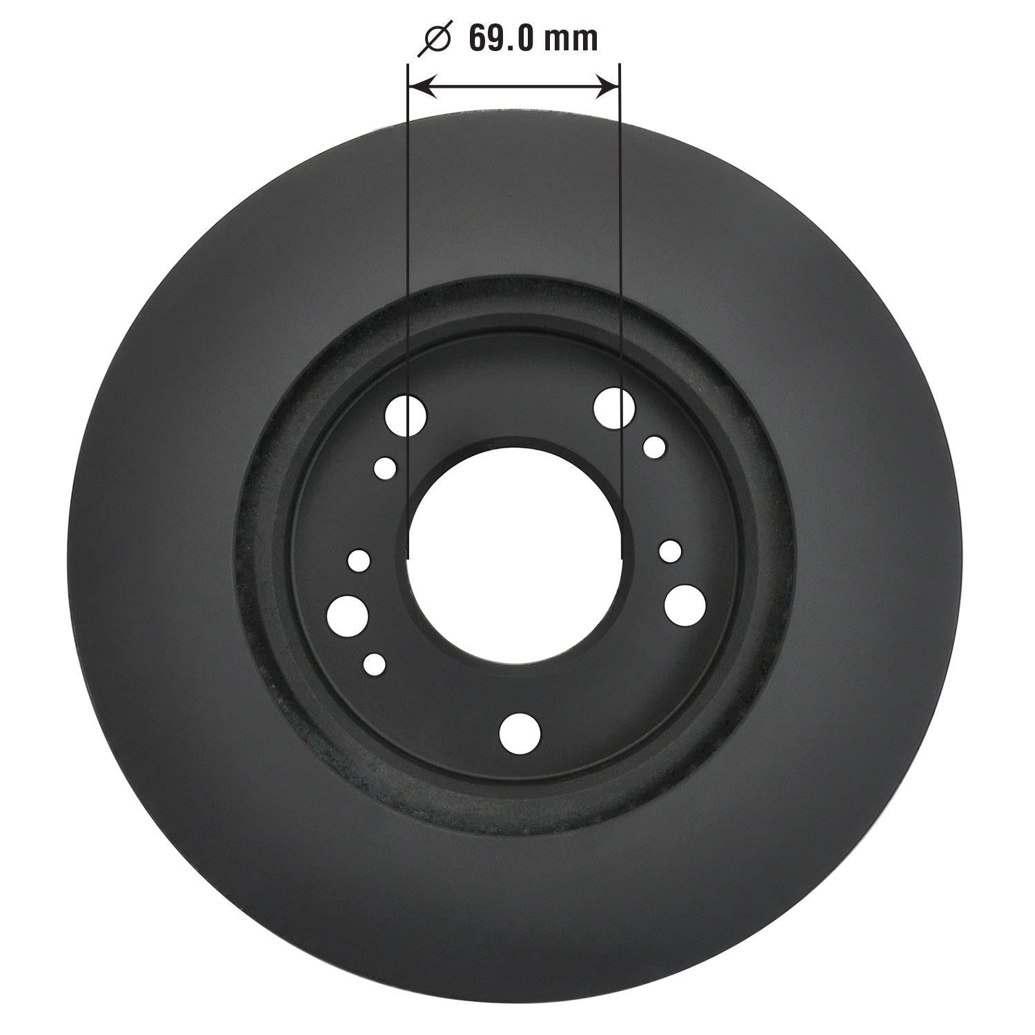 Gold Disc Brake Rotor 72115DG