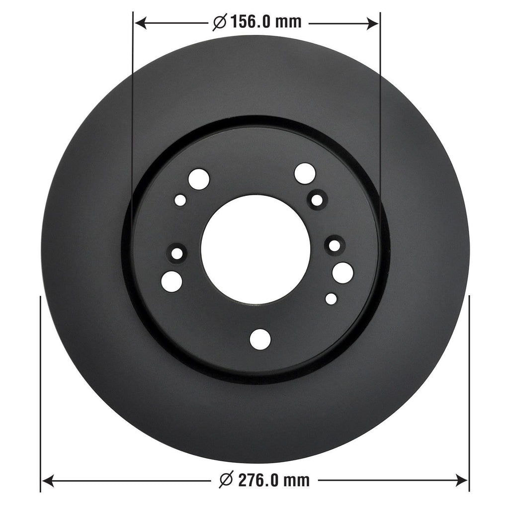 Gold Disc Brake Rotor 72115DG