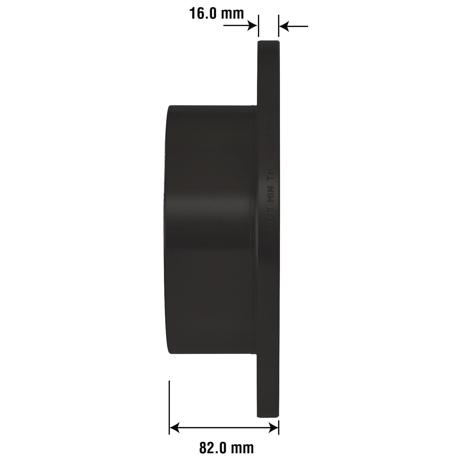 Gold Brake Rotor 72117DG