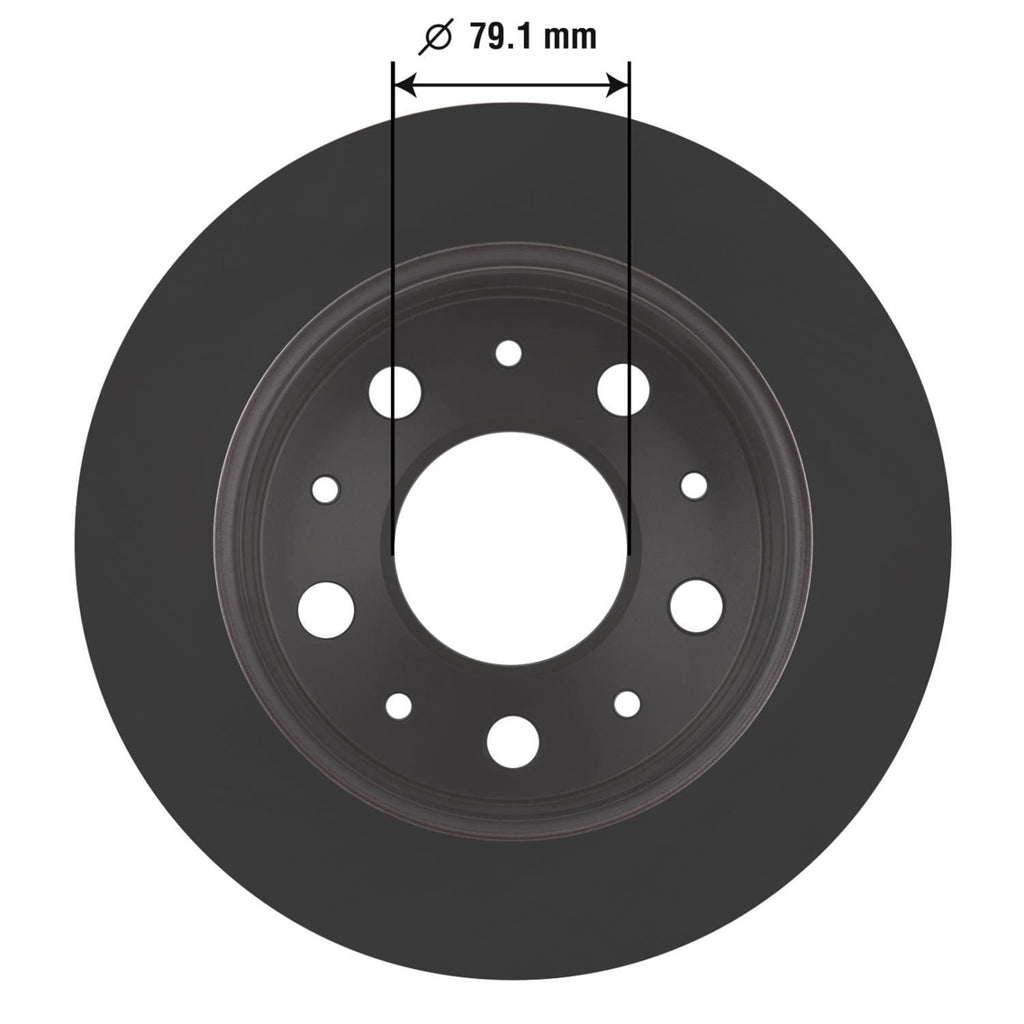 Gold Brake Rotor 72117DG