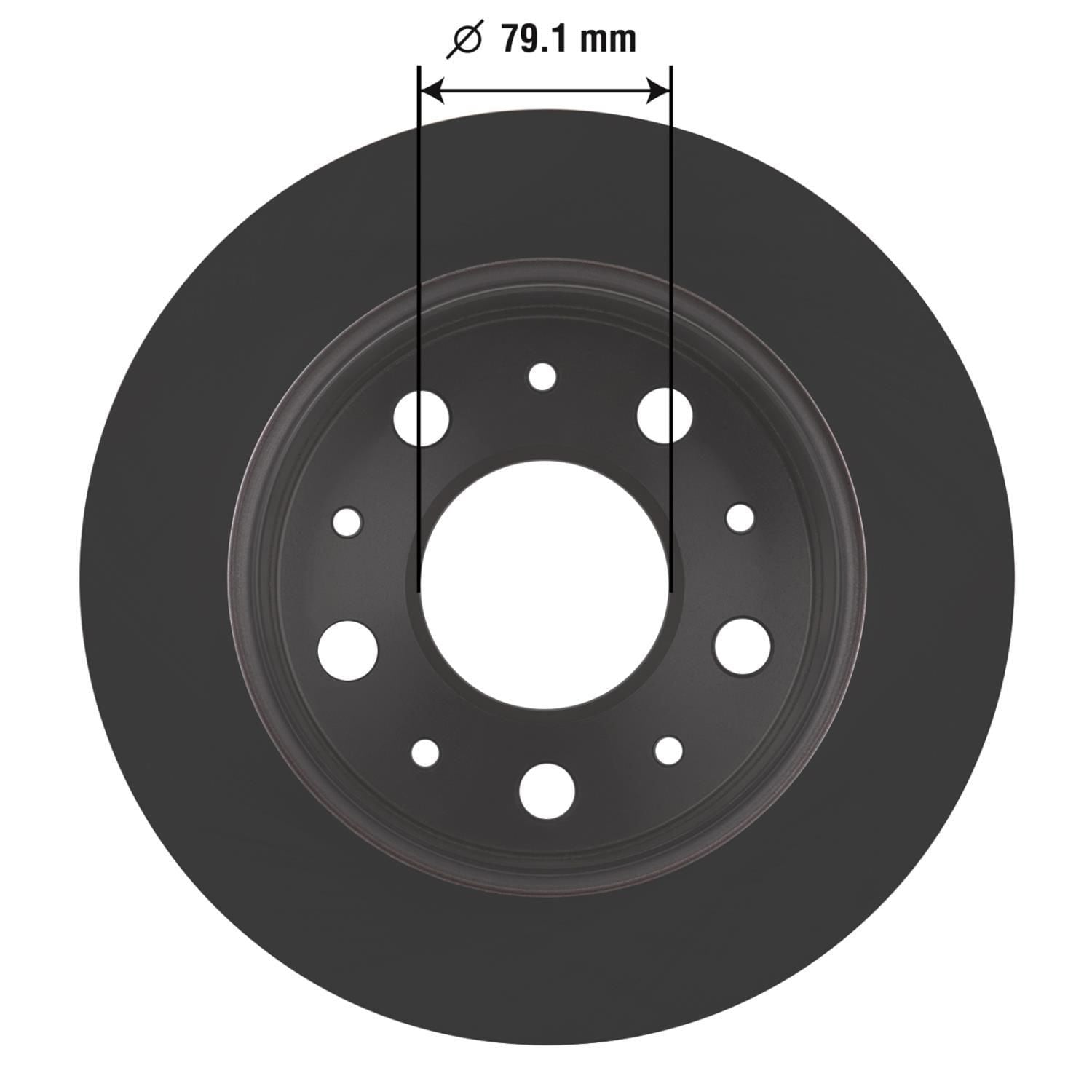 Gold Brake Rotor 72117DG