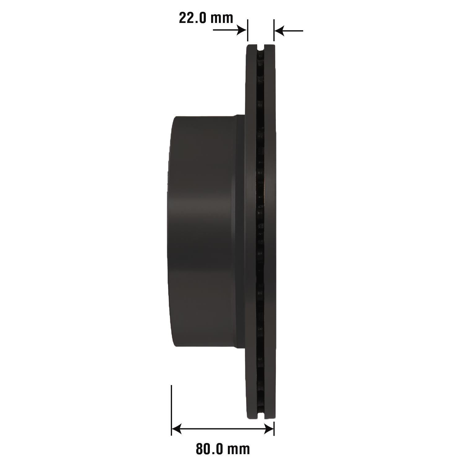 Gold Disc Brake Rotor 72119DG