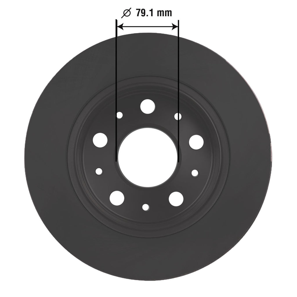 Gold Disc Brake Rotor 72119DG