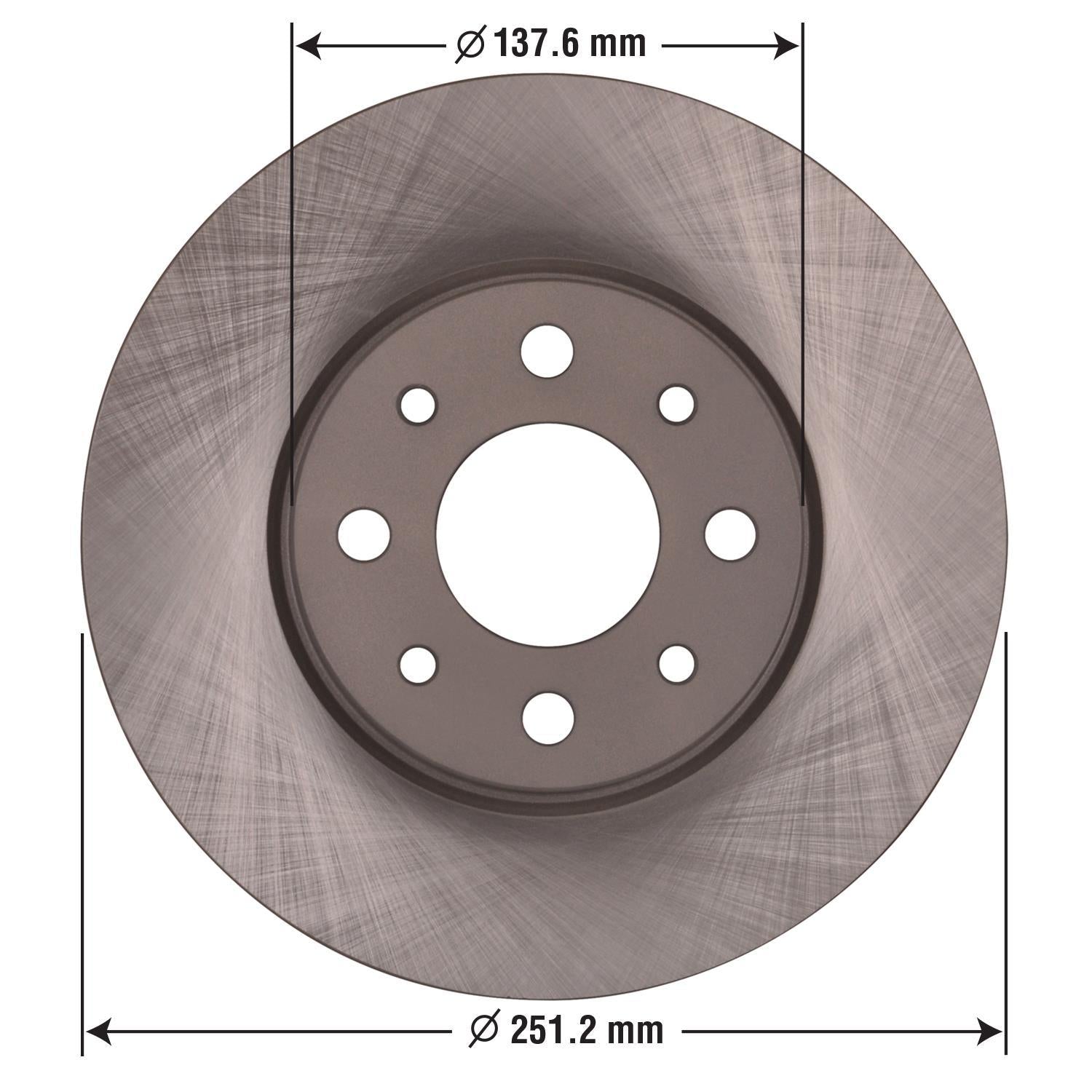 Disc Brake Rotor 72134DL