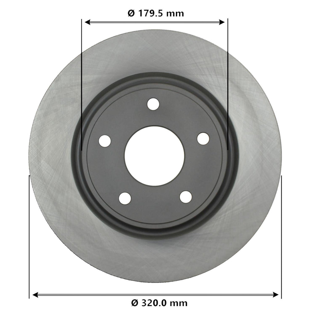 Disc Brake Rotor 72135DL