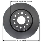 Severe Duty Disc Brake Rotor 72140SD