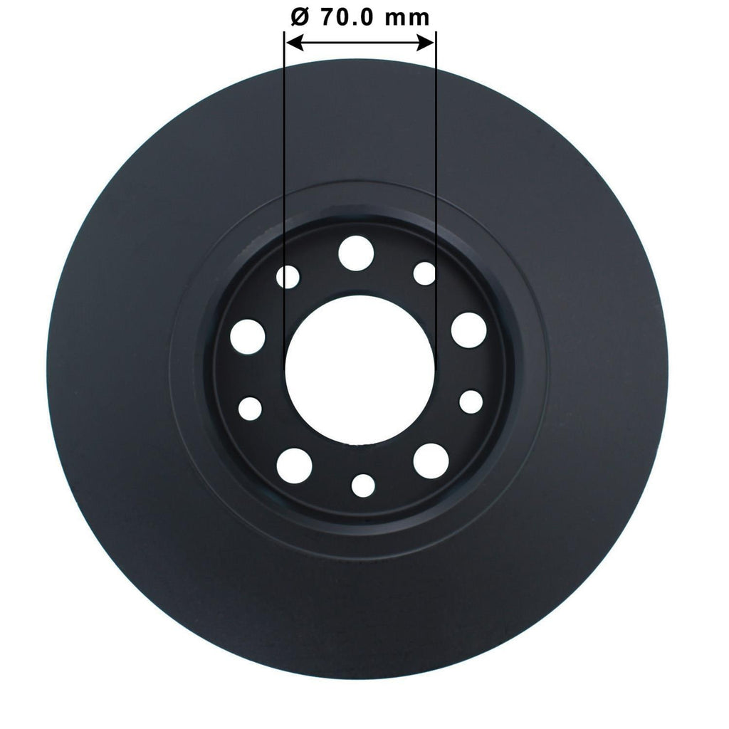 Gold Disc Brake Rotor 72143DG