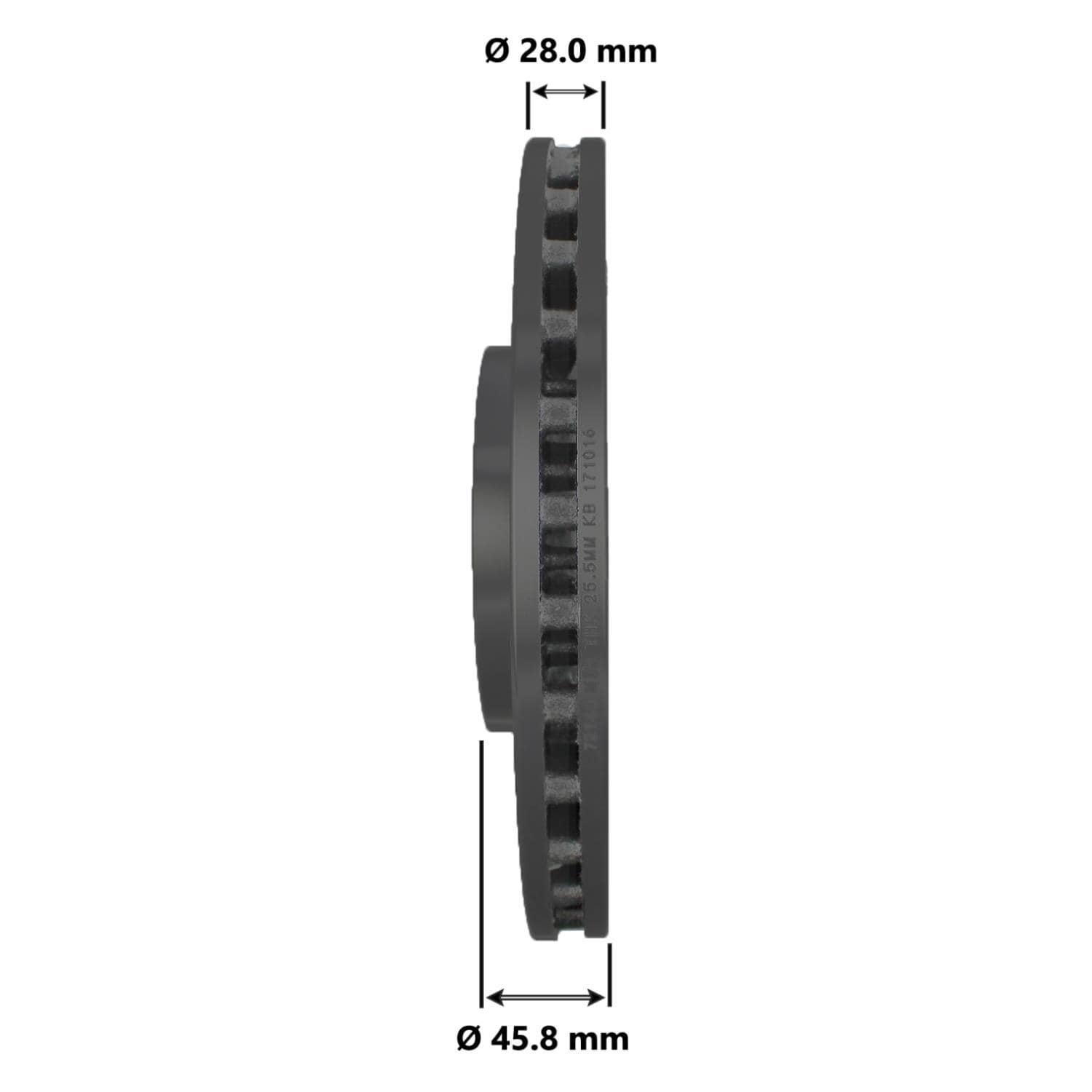 Disc Brake Rotor 72144DL