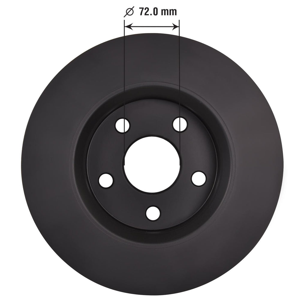 Gold Disc Brake Rotor 72162DG