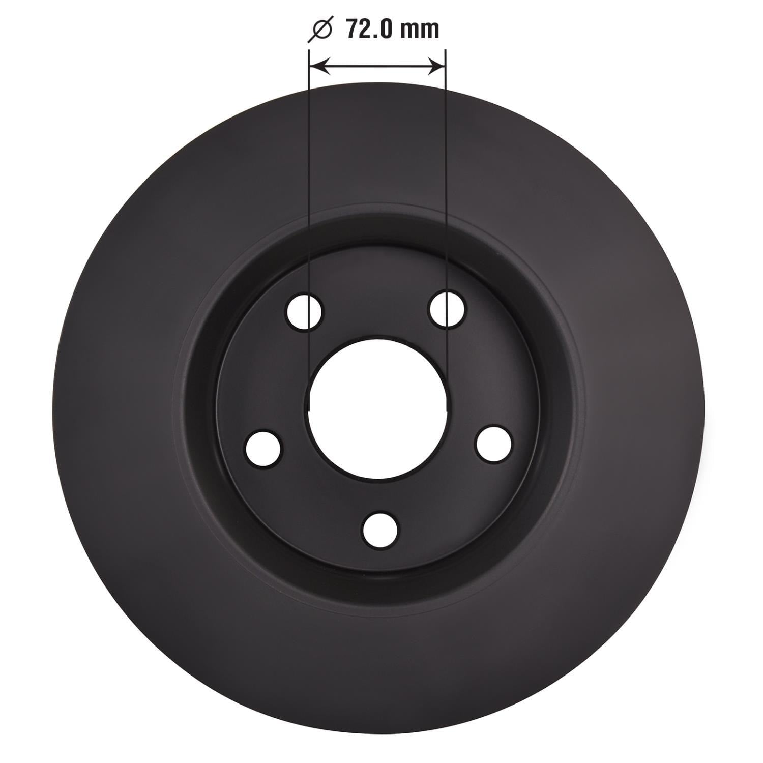 Gold Disc Brake Rotor 72162DG