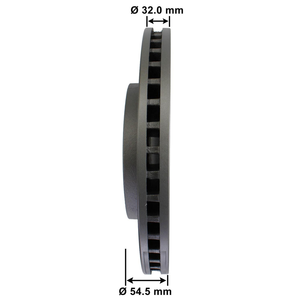 Severe Duty Disc Brake Rotor 72162SD