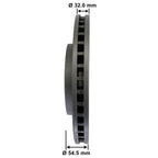 Severe Duty Disc Brake Rotor 72162SD