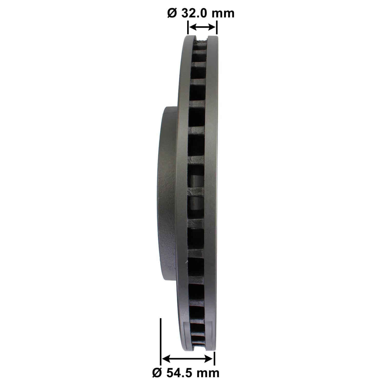 Severe Duty Disc Brake Rotor 72162SD